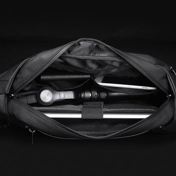 Hard Shell Sling Crossbody Bag Anti-theft Crossbody Bag for Men Waterproof Short Trip Chest Bag